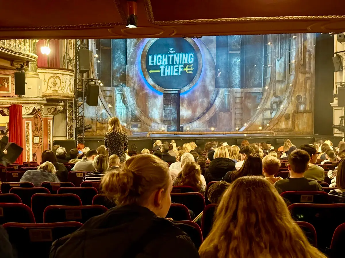 the percy jackson musical review