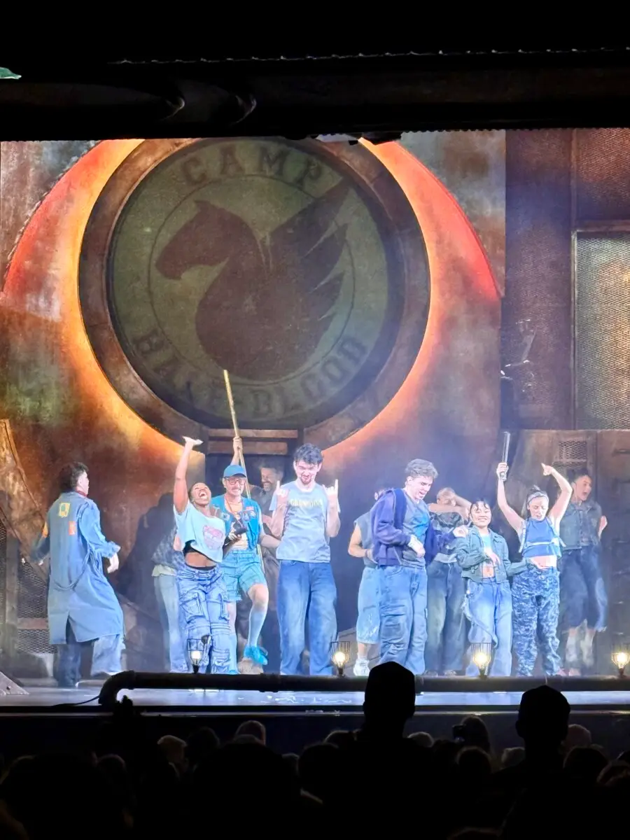 the percy jackson musical review